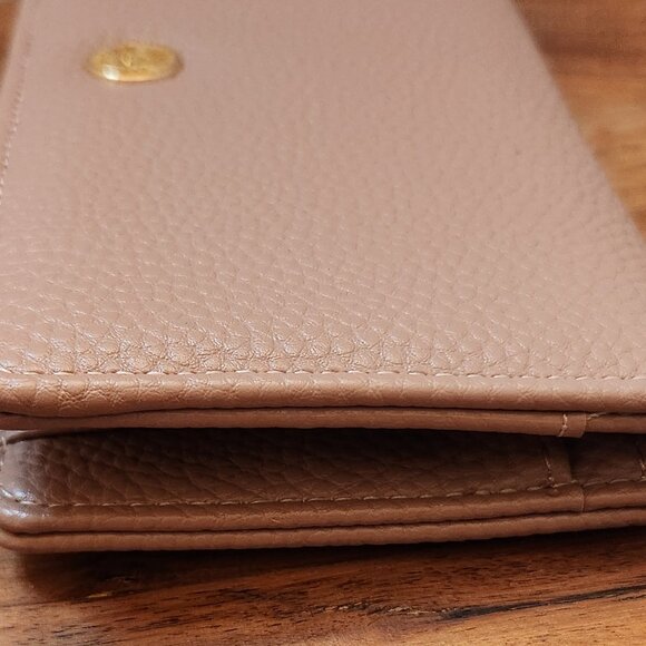 Anne Klein, Slim Bifold Wallet, Dusty Pink, 6.5 in length, 3.5 ht - Picture 6 of 8